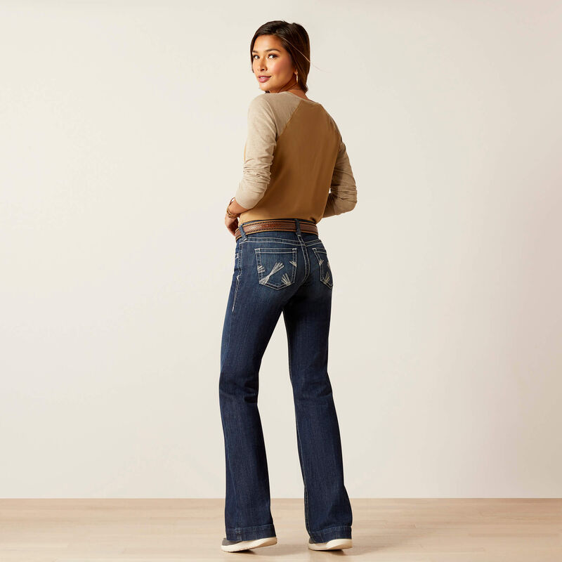 Mid Rise Camila Trouser Jean