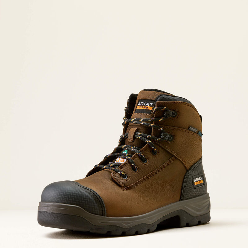 Turbo Duratread CSA 6" Waterproof Carbon Toe Work Boot 3-4 Front