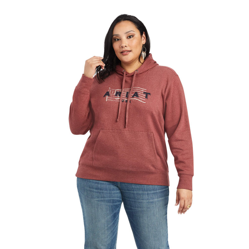 REAL USA Chest Logo Hoodie | Ariat