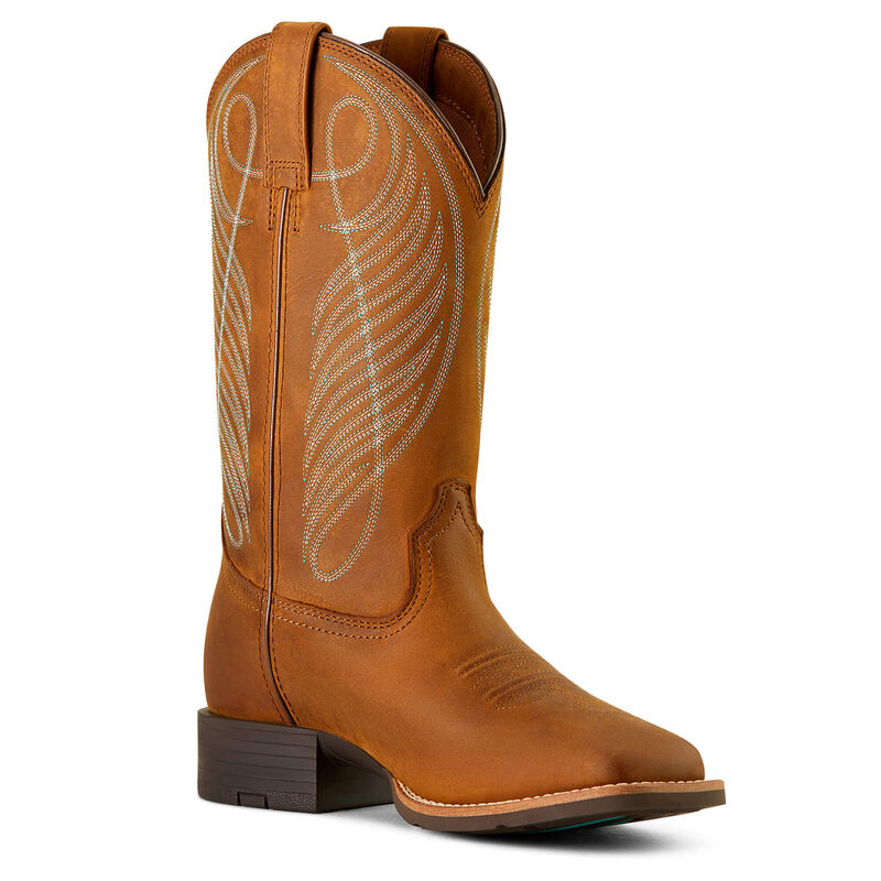 Round Up Wide Square Toe Waterproof Western Boot