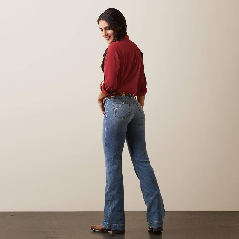 Trouser Perfect Rise Angelina Wide Leg Jean | Ariat