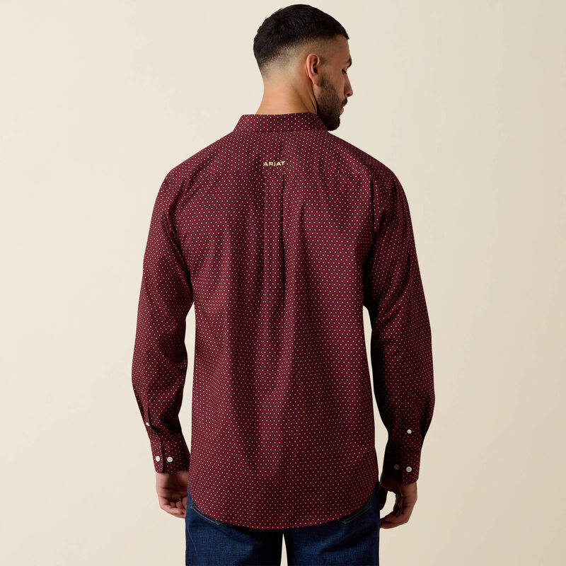 Wrinkle Free Reliance Classic Fit Shirt Back