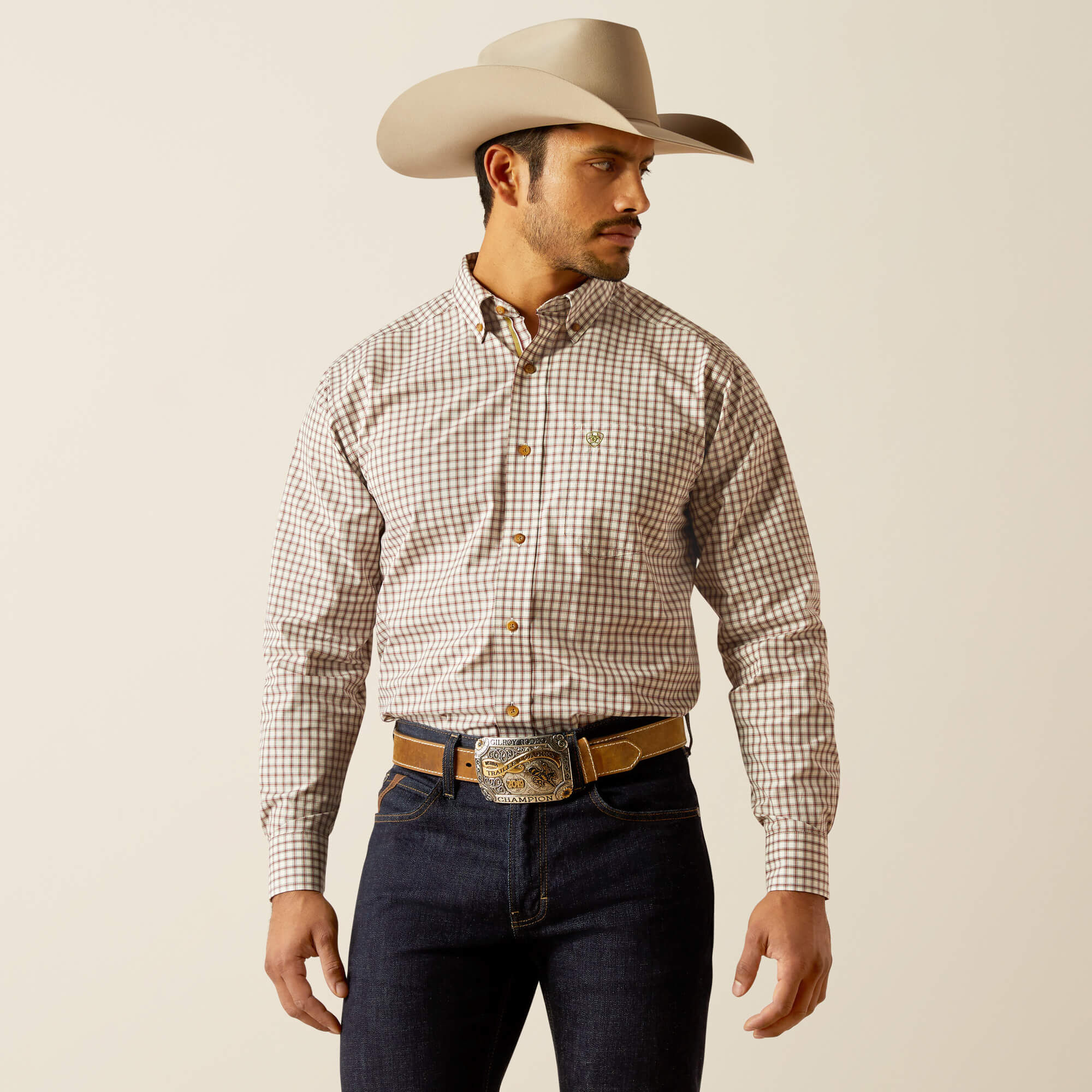 Ariat Herren Hemd Broderick Classic Fit – Robustes Freizeithemd Mit Druckknopfleiste
