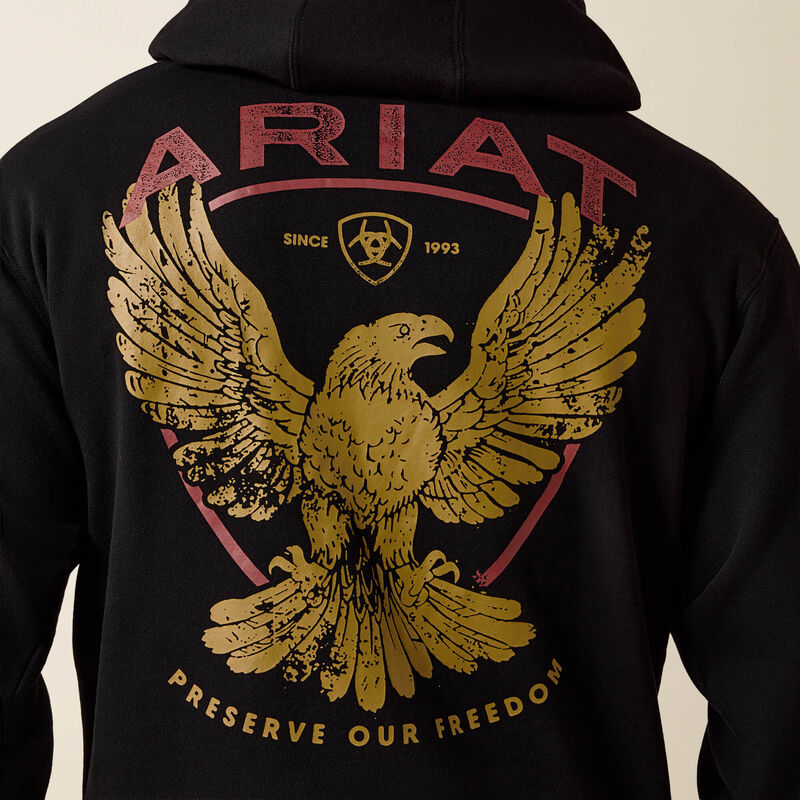 Ariat Rustic Eagle Hoodie 01