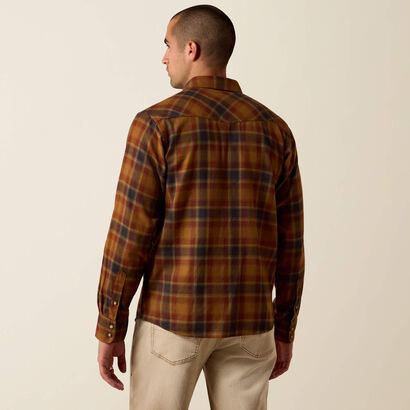 Retro Hynes Fitted Snap Shirt Back