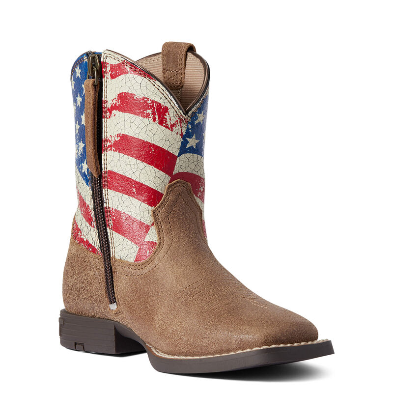 Child Stars and Stripes Western Boot