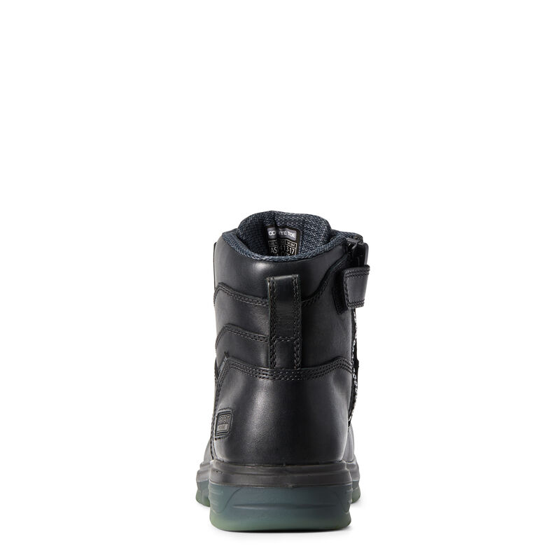 Turbo 6" Side Zip Carbon Toe Work Boot