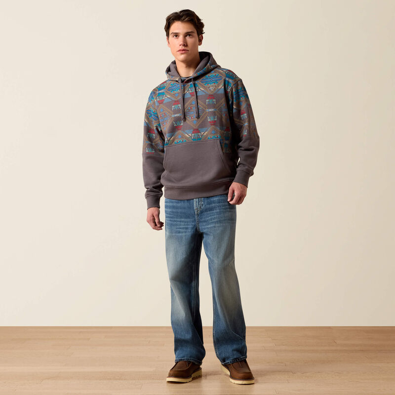 Color Block Hoodie Full