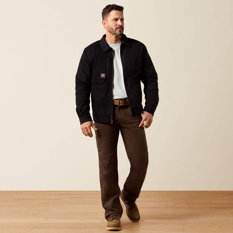 Rebar Made Tough Flannel Lined Shop Jacket Full
