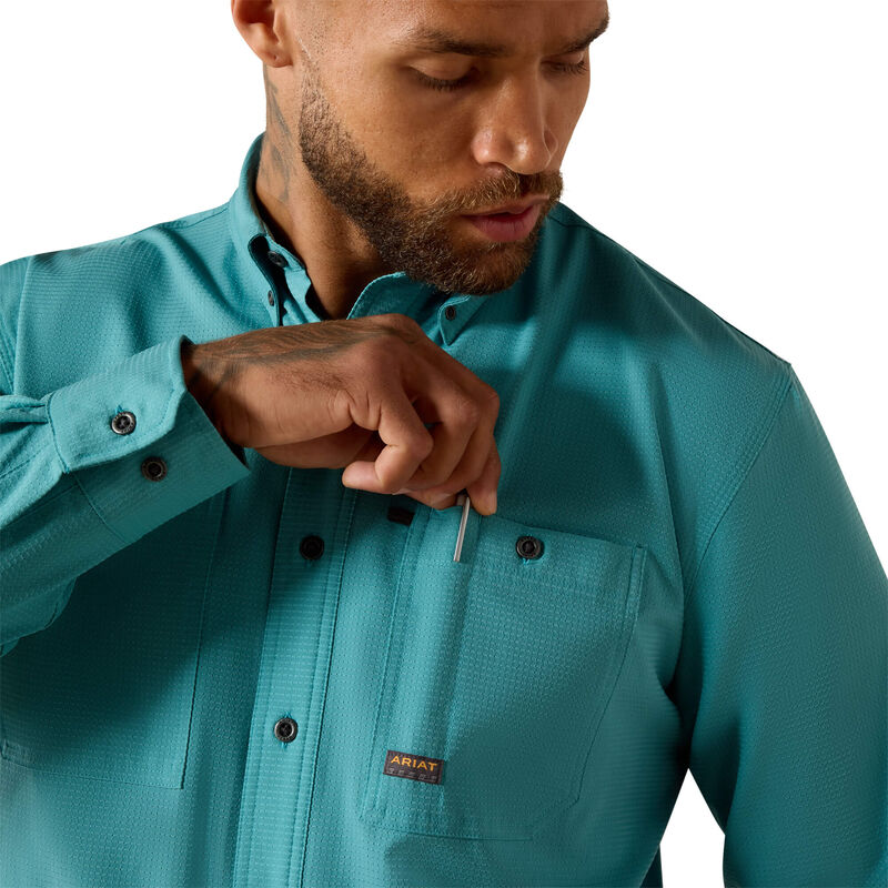 Rebar Made Tough 360 Airflow Work Shirt 02