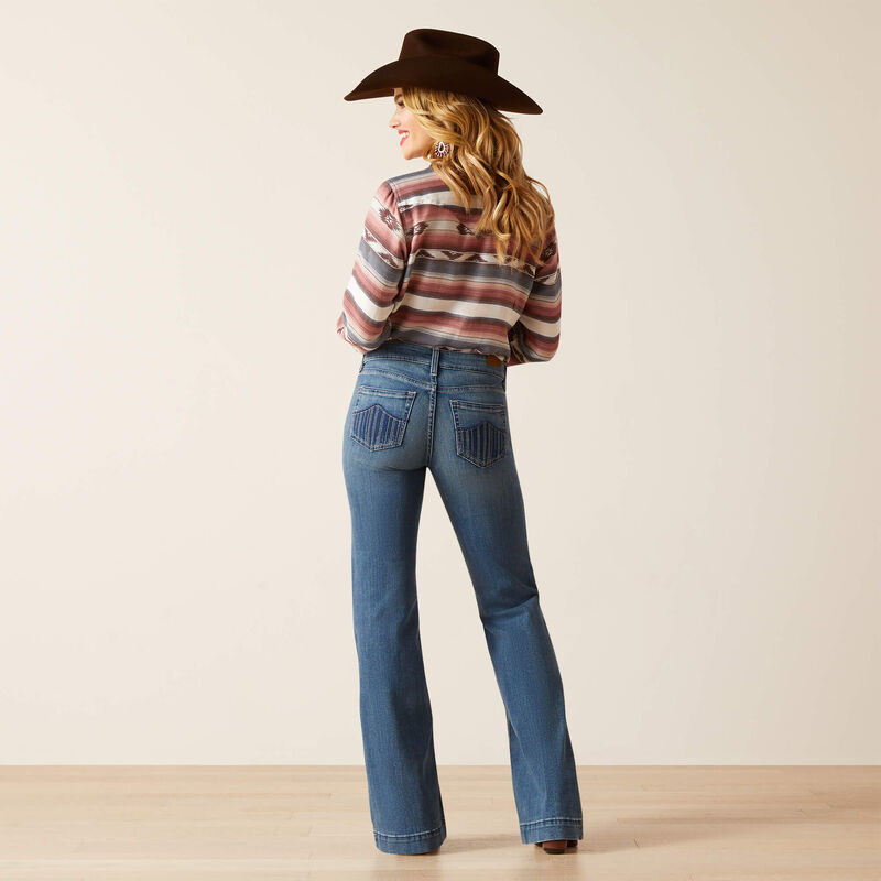 R.E.A.L. Perfect Rise Bethany Trouser Jean