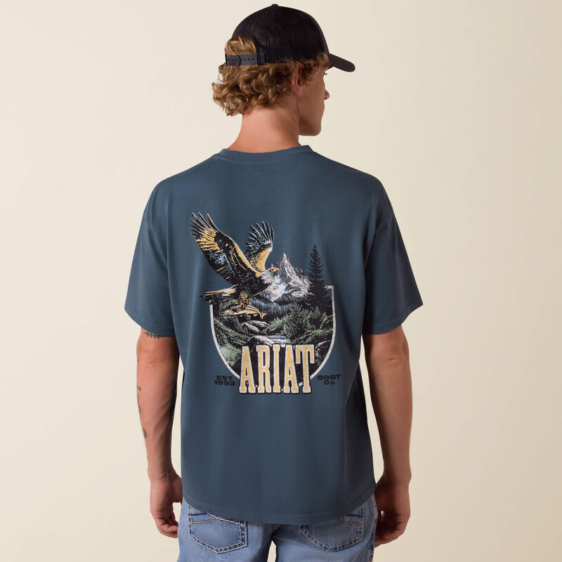 Ariat Apex Freedom Eagle ToughStock Boxy T-Shirt Front