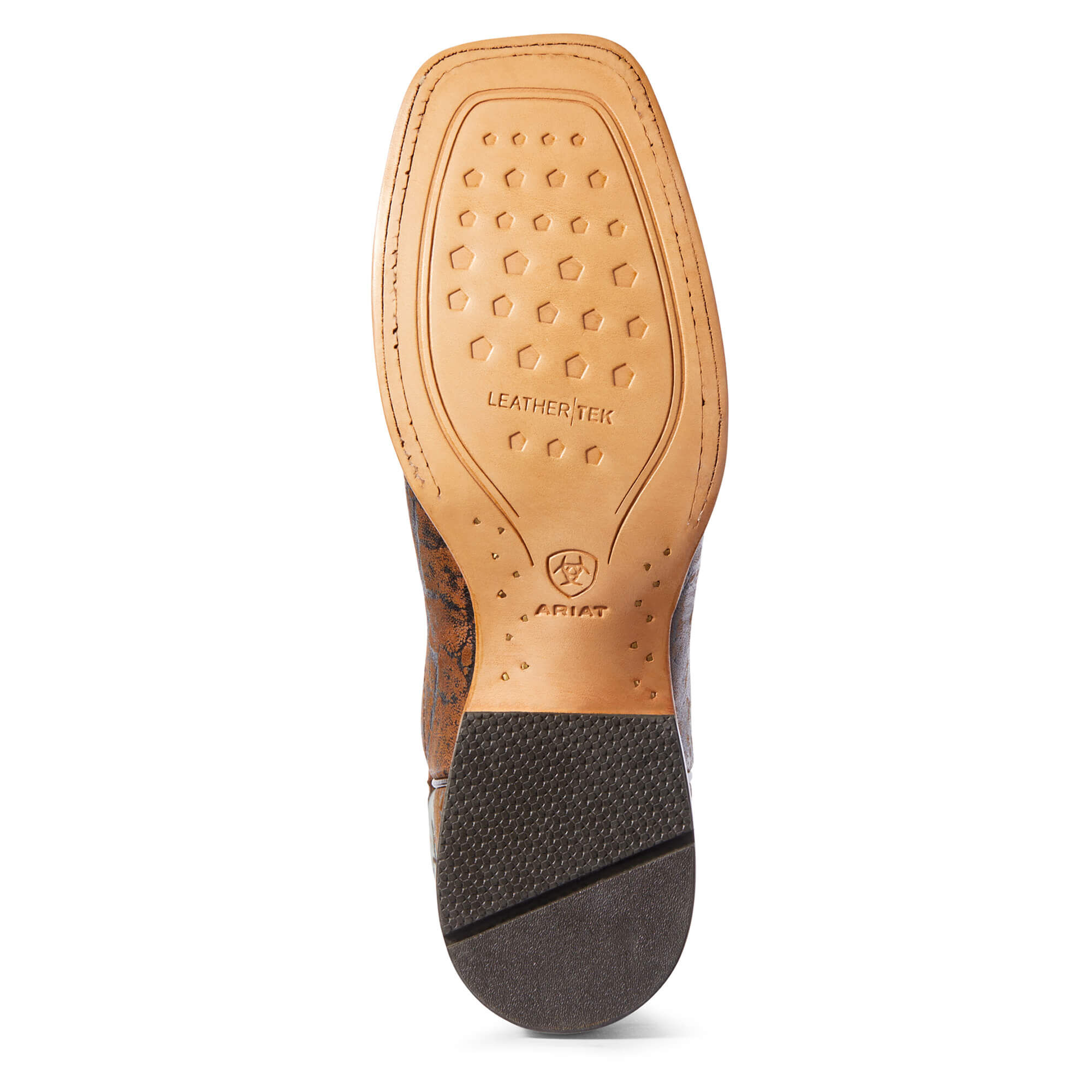 ariat leather sole boots