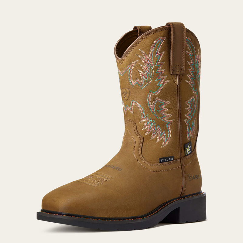 Krista MetGuard Steel Toe Work Boot 3-4 Front