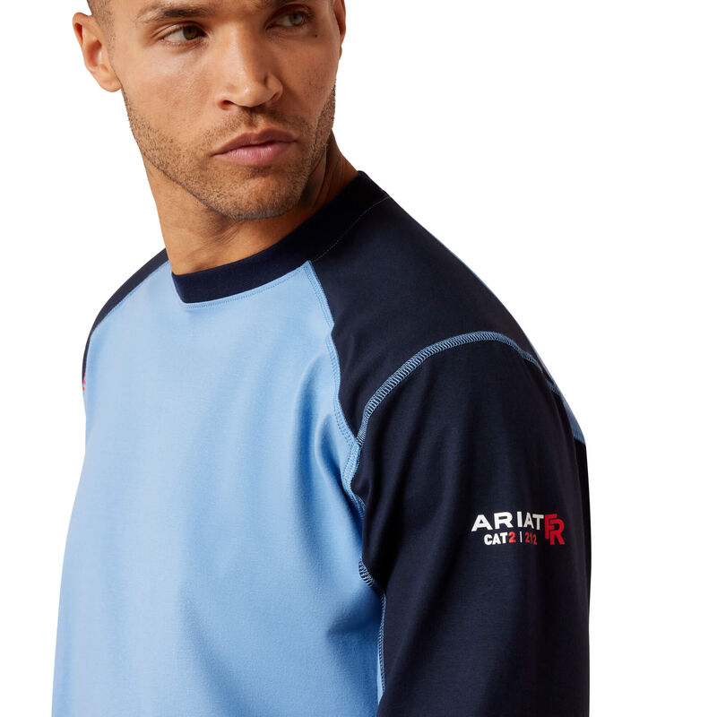 FR Colorblock Baseball Long Sleeve T-Shirt 01