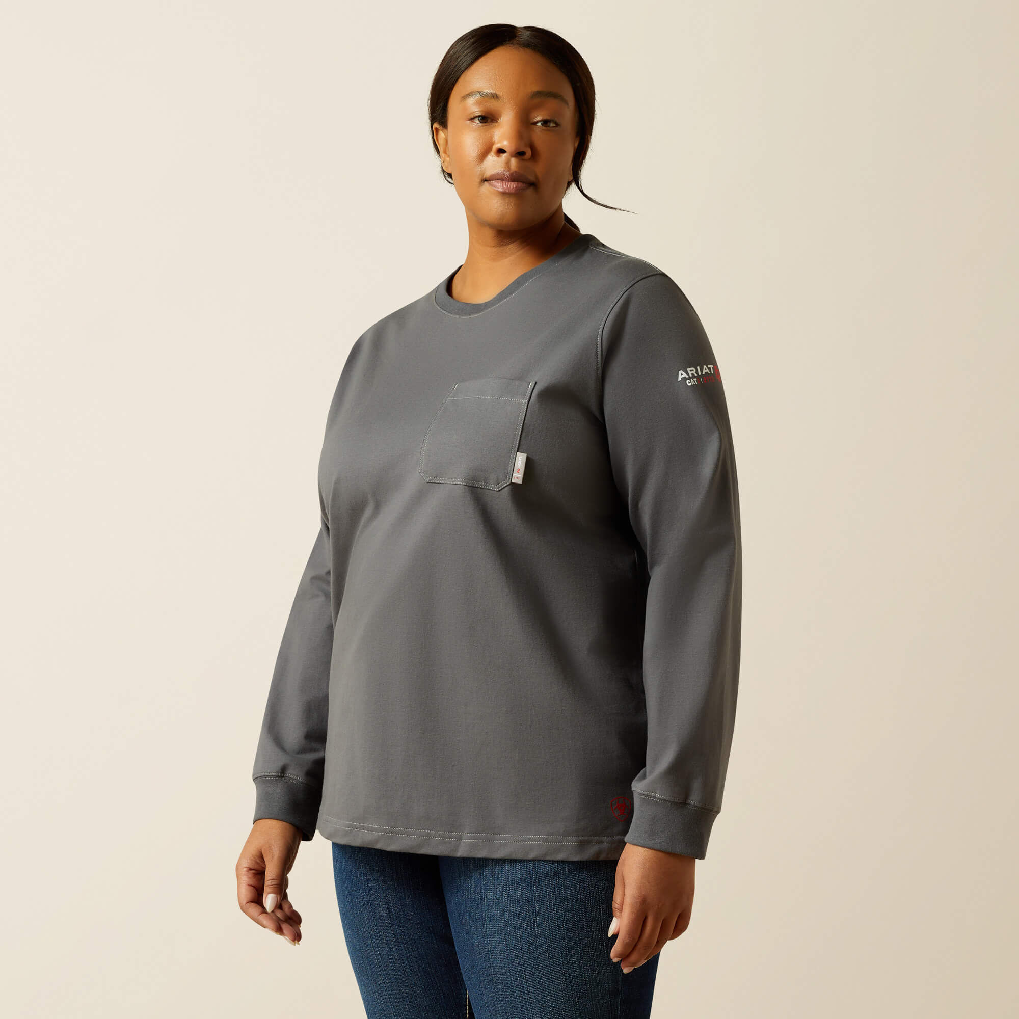 thumbnail image 2 of Ariat Women's 1/4 Zip Sunstopper 2.0 - System Equine 2 of 9