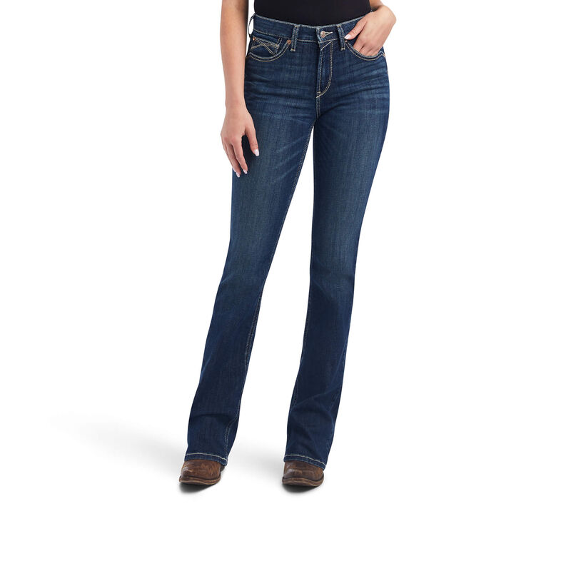 Ariat Women's R.E.A.L. High Rise Dorothy Boot Cut Jeans - Cowgirl Delight