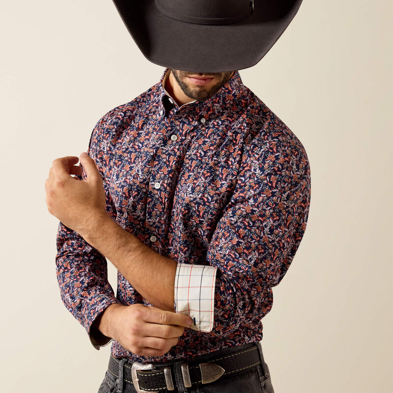 Wrinkle Free Ward Classic Fit Shirt 01