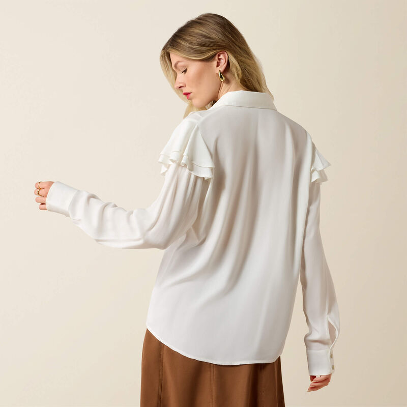 Alice Ruffle Shirt Back