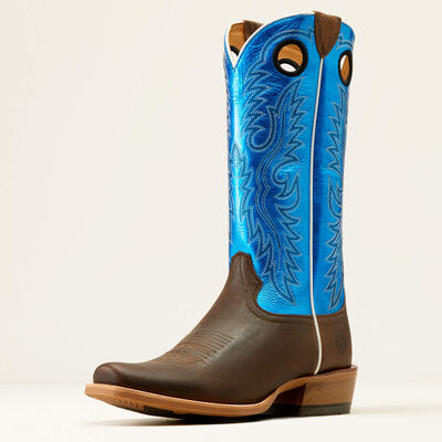 TOBACCO TOFFEE|BRIGHT BLUE PATENT