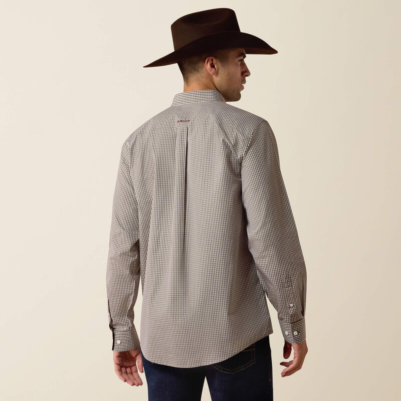 Wrinkle Free Reed Classic Fit Shirt Back