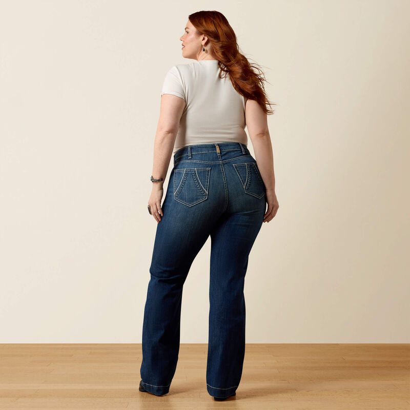 Perfect Rise Davina Slim Trouser Jeans Back Plus