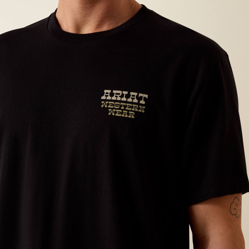 Ariat Country and Western Lockup Classic Fit T-Shirt 02