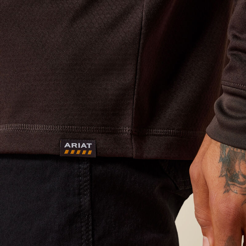 Rebar Heat Fighter Logo Long Sleeve T-Shirt 02