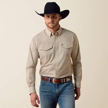Pilar Classic Fit Snap Shirt Front