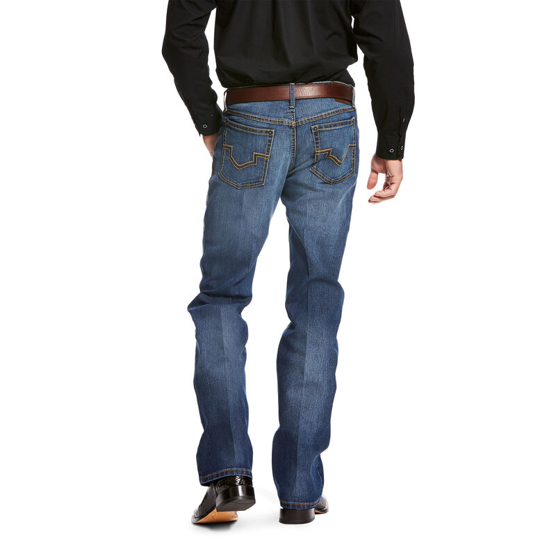 Relentless Relaxed Fit Stretch Double Stitch Boot Cut Jean