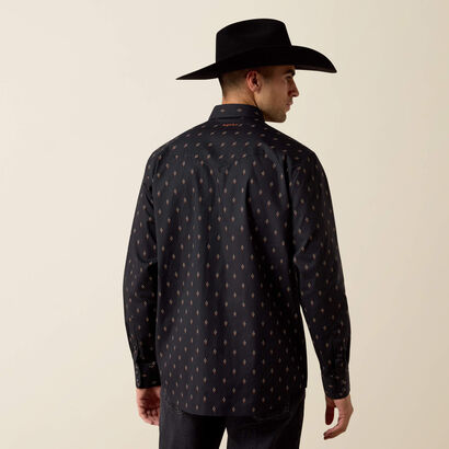 Piety Classic Fit Snap Shirt Back