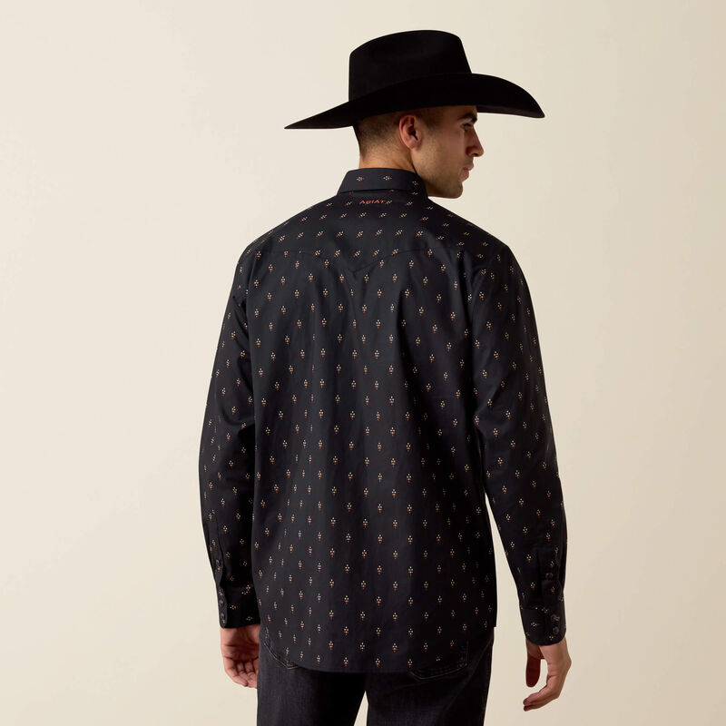 Piety Classic Fit Snap Shirt Back