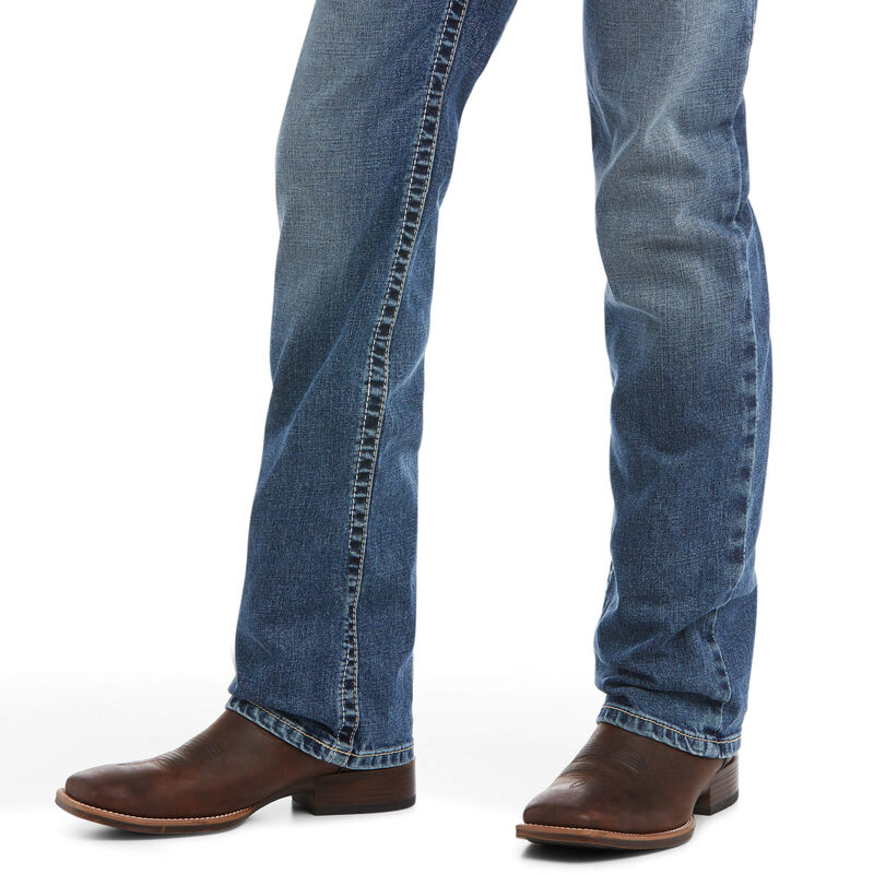 M2 Relaxed Stretch Riverside Stackable Boot Cut Jean