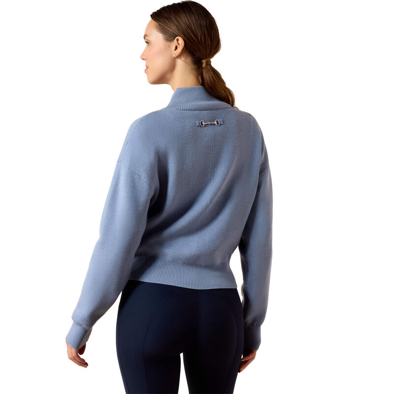 Foxleigh 1/2 Zip Sweater Back