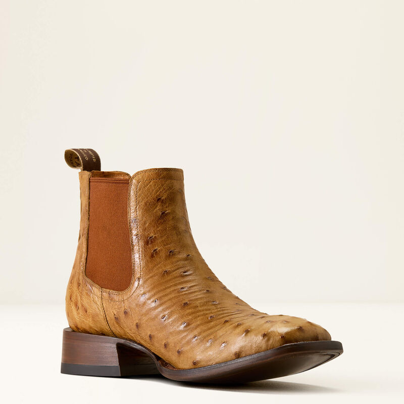 Bench Made Younger Chelsea Wide Square Toe Western Boot Medial