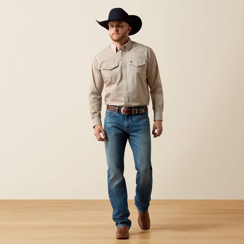 Pilar Classic Fit Snap Shirt Full