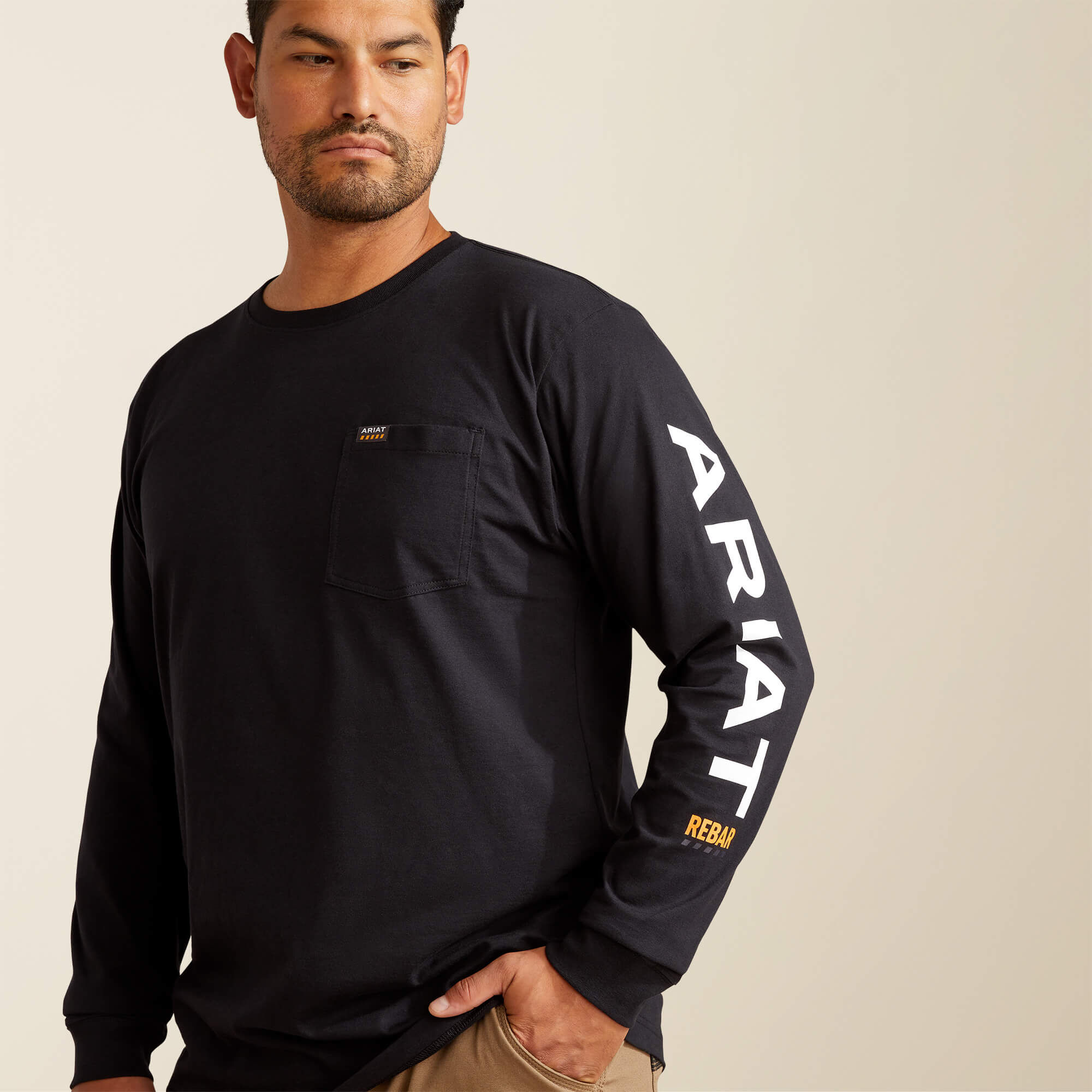 Rebar Cotton Strong Standard Logo Pocket T-Shirt - thumbnail 10