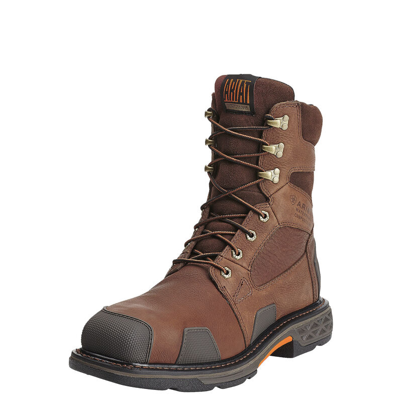 OverDrive 8" Wide Square Toe Waterproof Composite Toe Work Boot