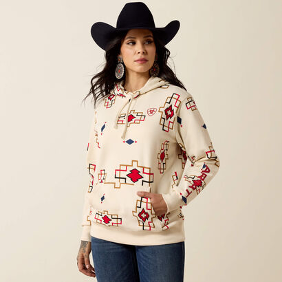 Ariat Logo 2.0 Printed Hoodie Front