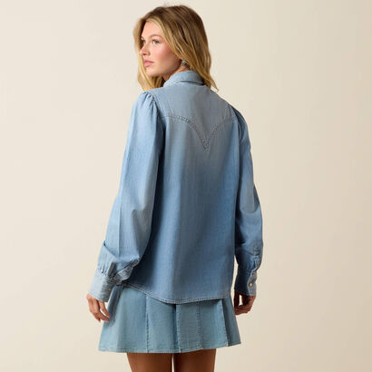 Nina Western Shirt Back