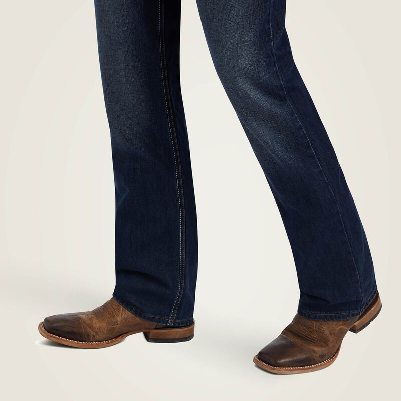 M2 Traditional Relaxed 3D Garby Boot Cut Jean