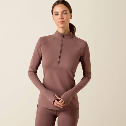 Avail 1/2 Zip Baselayer Front