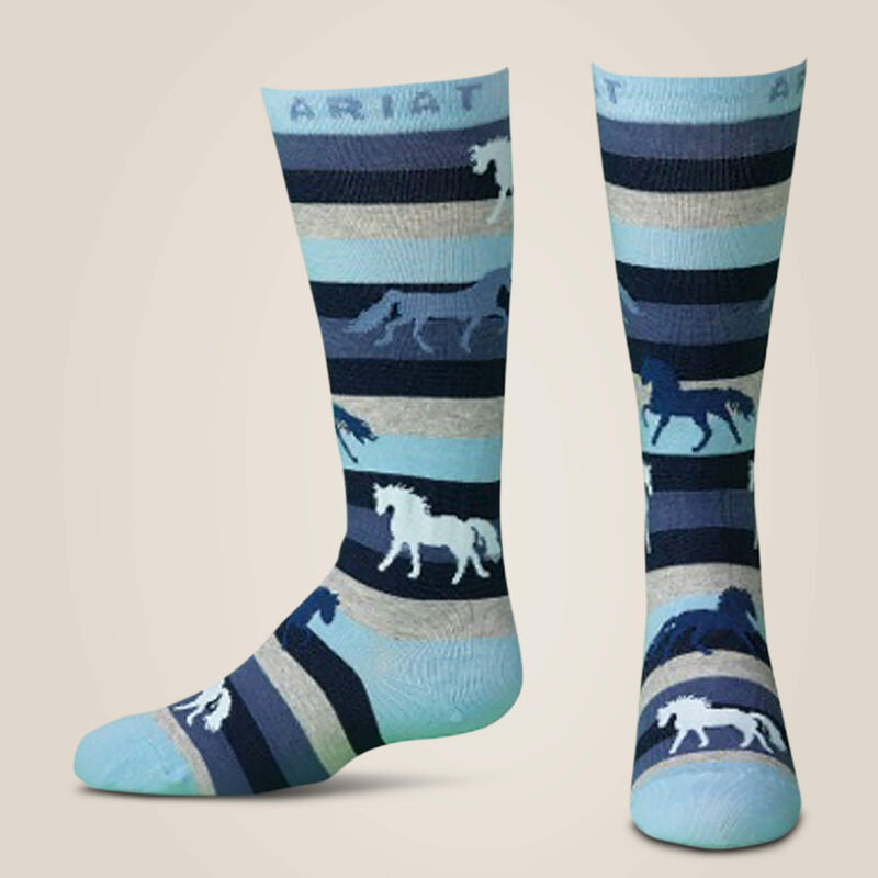 Lineage Horse Mid Calf Sock