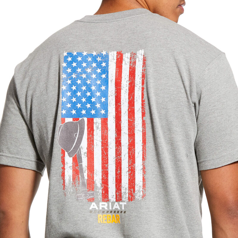 Rebar Cotton Strong American Grit Graphic T-Shirt