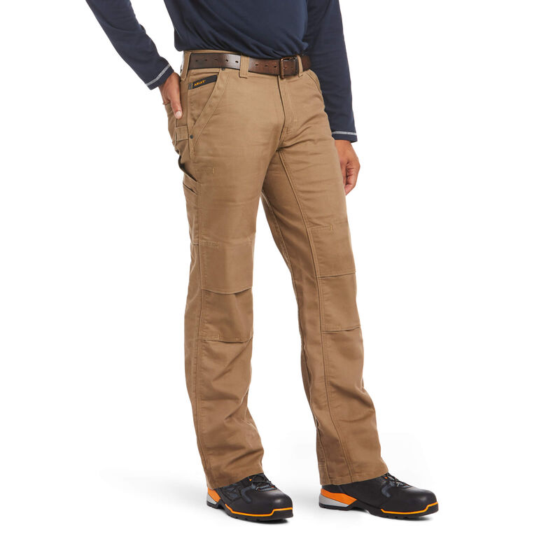 Rebar M4 Relaxed DuraStretch Canvas Utility Boot Cut Pant | Ariat