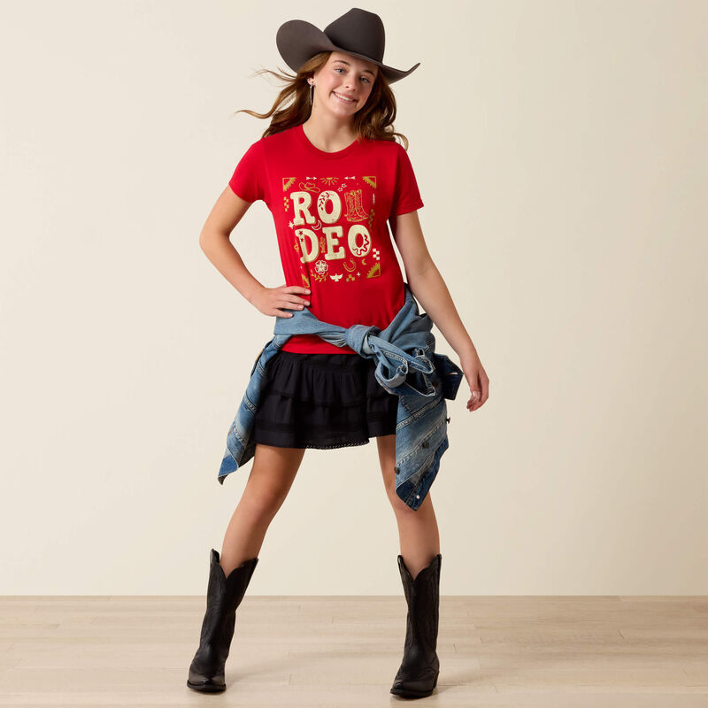 Ariat Rodeo Collage T-Shirt Full