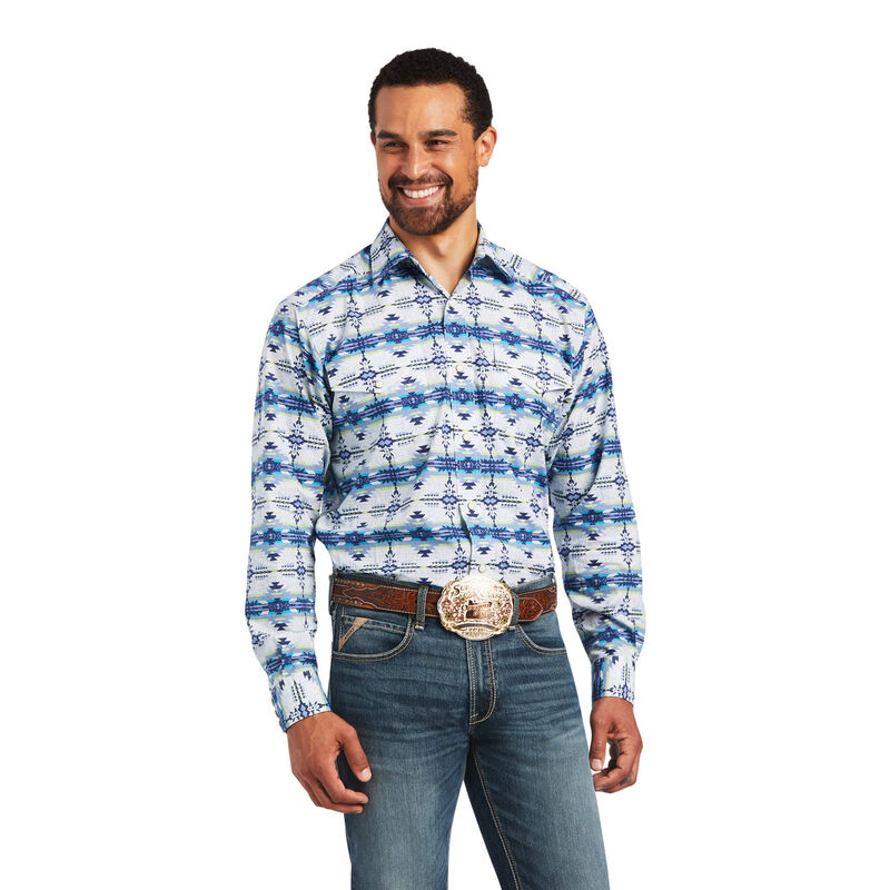 Men's Ariat Wrinkle Free Ashton Classic Fit Shirt – Hilltop Western Clothing