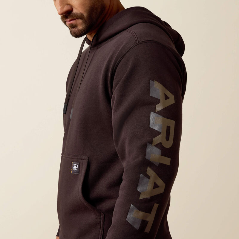 Rebar Lightweight Logo Hoodie 01