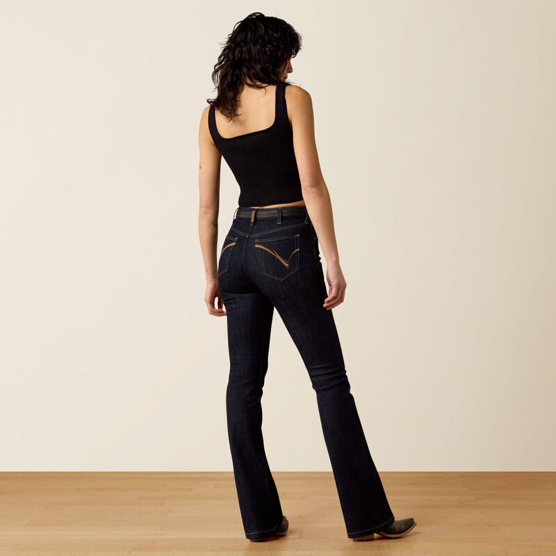 High Rise Quinn Boot Cut Jeans 01