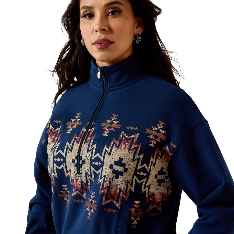 Fern 1/2 Zip Sweatshirt 01